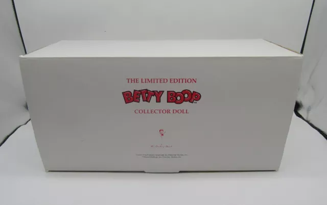 2003 Betty Boop Collector Doll, Danbury Mint, Mint in Box