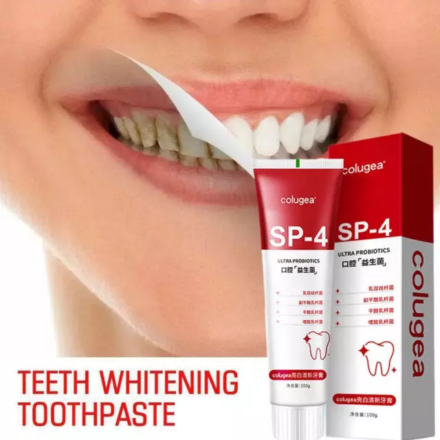 SP-4 Probiotische Zahnpasta zum Aufhellen, Aufhellung von frischen Atemflecken