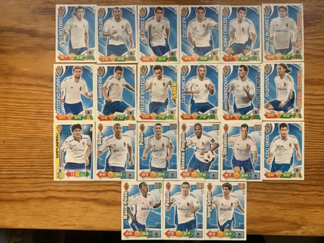 Cromos De Futbol Antiguos  Del Real Zaragoza