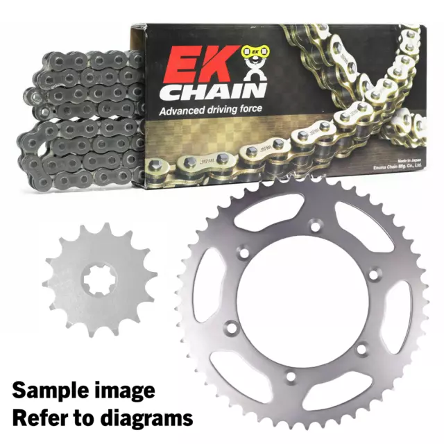 EK X-Ring Chain & Sprocket Kit for 2015-2021 Yamaha MT-09 Tracer - 16/45