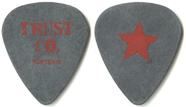Trust Company Kevin Palmer 2003 True Parallels tour issued stage Guitar Pick