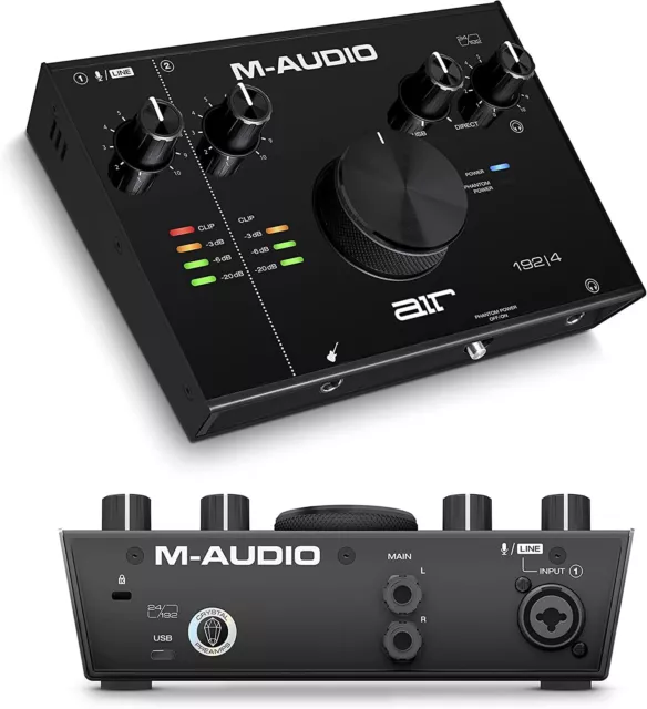 M-Audio Air 192/4 Interfaccia Scheda Audio Midi Usb 2 In 2 Out + 1 Ingresso Micr