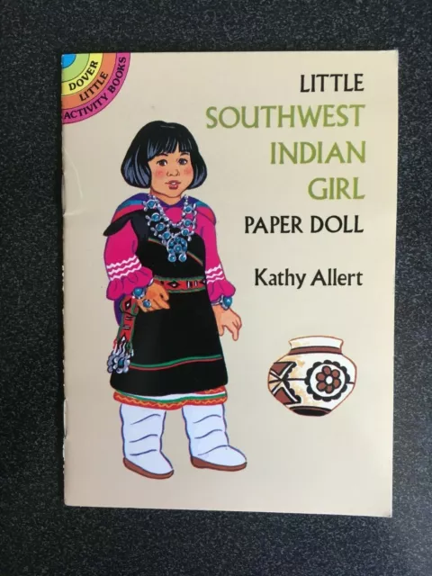 Unused - Little Southwest Indian Girl Paper Doll Dover Little Activity Books
