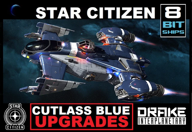 STAR CITIZEN - Drake Cutlass bleu mise à niveau CCU EUR 35,79 - FR