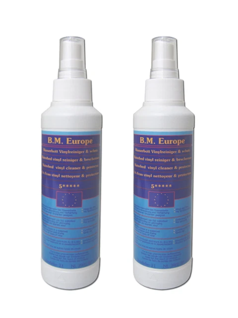Pulitore vinile letto ad acqua con nebulizzatore BM Europe pulizia vinile 2x250 ml