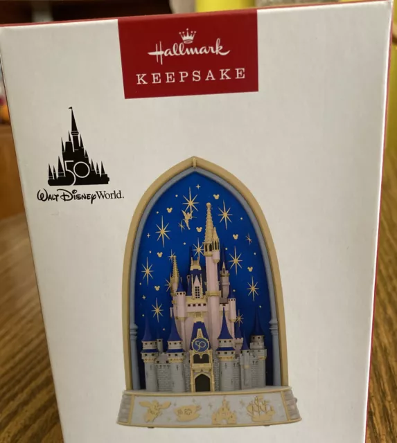 2022 HALLMARK 50th Anniversary WORLD'S MOST MAGICAL CELEBRATION Disney YL  NIB