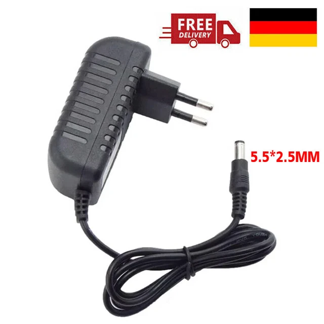 12V 2A DC Universal Stecker Netzgerät 5.5*2.5mm Trafo Netzteil Adapter ...