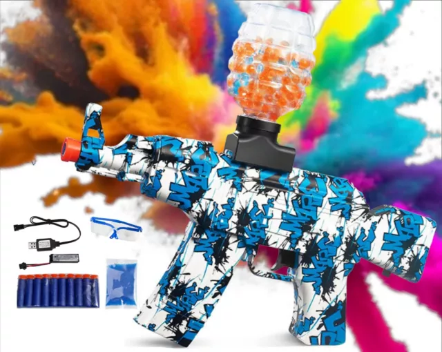 Electric Gel Ball Blaster Eco-Friendly Splatter Ball Blaster Gun Toy  Kids Game