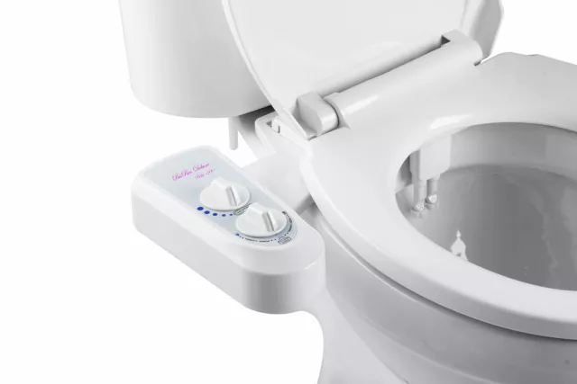 BisBro Deluxe 1200 | Doccetta bidet applicabile al WC | Per igiene intima (b8u)