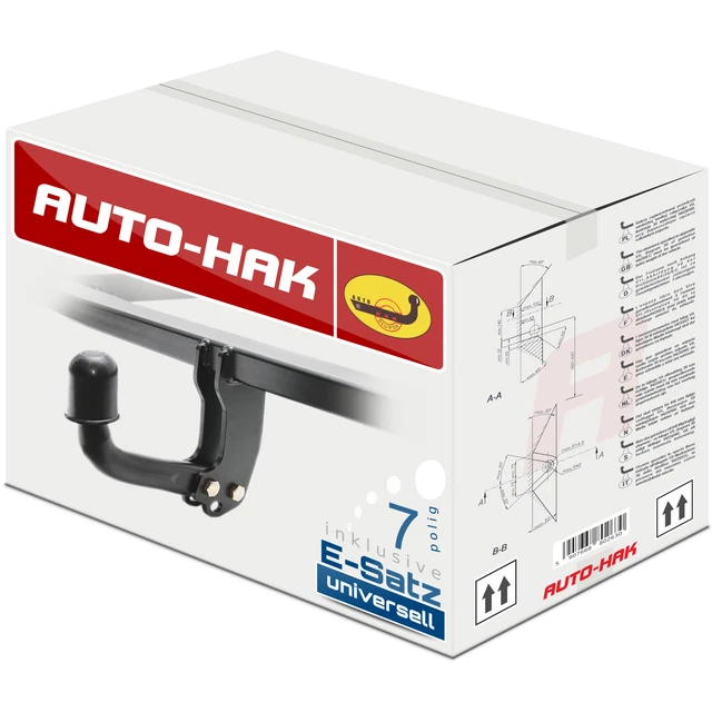 AHK starr für Fiat Tipo Stufenheck Limousine 4 Türer ab 02.2016 + 7-pol E-Satz
