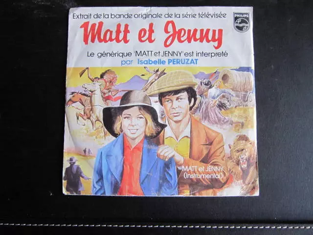 MATT ET JENNY générique série années 80 disque vinyle 45 tours vintage EUR  15,00 - PicClick FR
