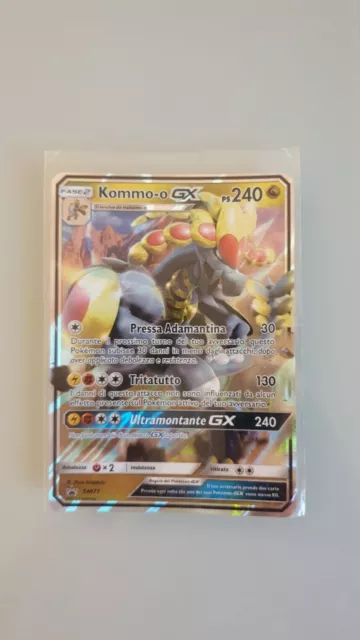 Carta Pokèmon - KOMMO-O GX SM71 - rara.