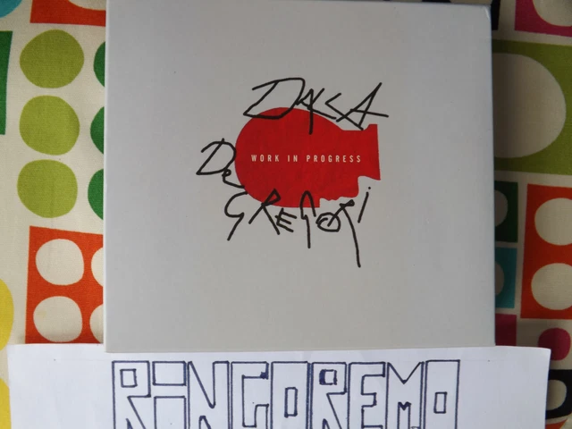 2 CD + Dvd Lucio Dalla Francesco De Gregori Work in Progress EUR 50,00