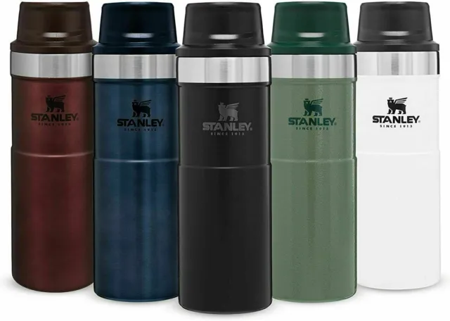New Stanley Classic Trigger Action Travel Mug Bottle Flask 0.25L 0.35L & 0.47L