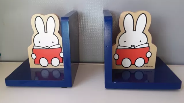 Miffy Wooden Bookends See Photos