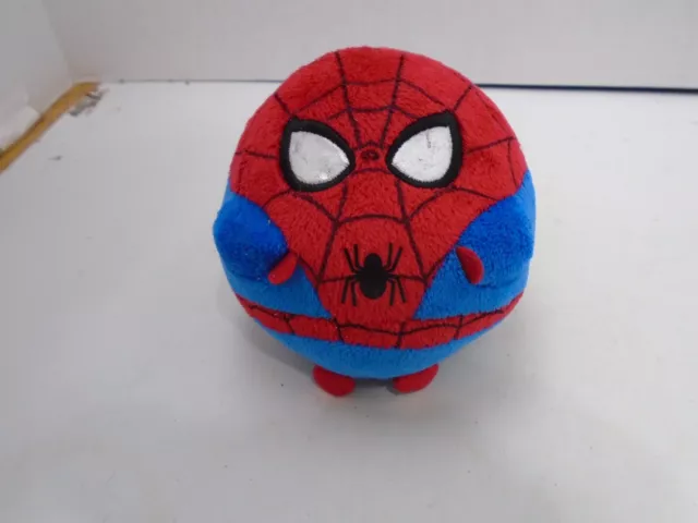 Ty Beanie Marvel Spiderman Plush Toy Doll Ball - 5" Clean Sanitized Superhero