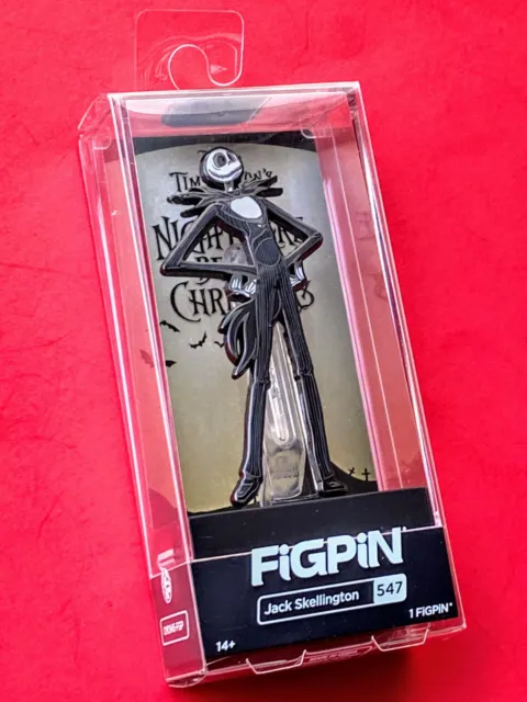 FigPin Disney JACK SKELLINGTON 3" Enamel/Metal Collectible Pin #547 New Package!