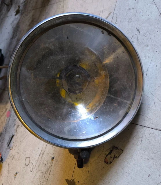 Phare Vélo Vintage – Ancien Modèle Pour Cyclomoteur Peugeot, Terrot, Motobécane, France