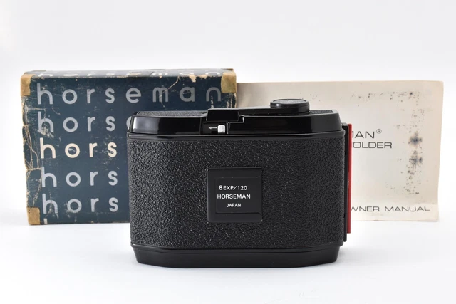 NEAR MINT] HORSEMAN 8EXP 120 Roll Film Back Holder 6x9 From JAPAN