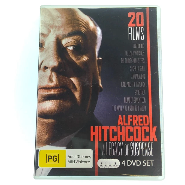 ALFRED HITCHCOCK A Legacy of Suspense - 20 Films - DVD - New Sealed ...