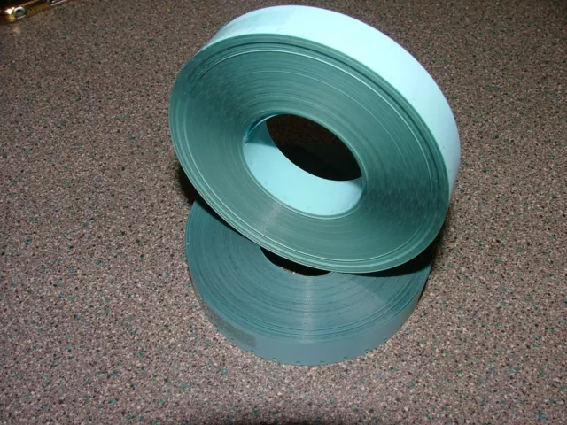 16mm BLUE MYLAR FILM LEADER - 100 FEET  30 METRES