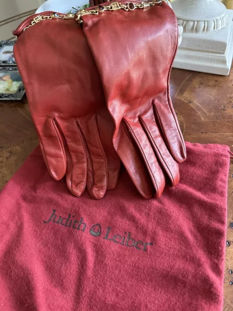 Judith Leiber Gloves NWOT