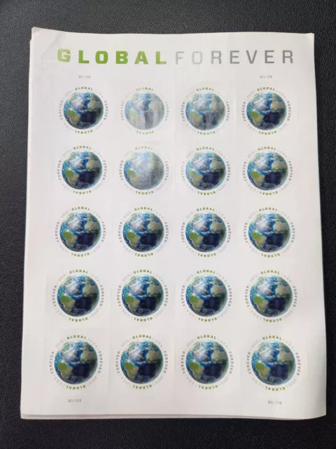 MNH 2020 Chrysanthemum Plate Single Global Forever Stamp - US SCOTT #5460