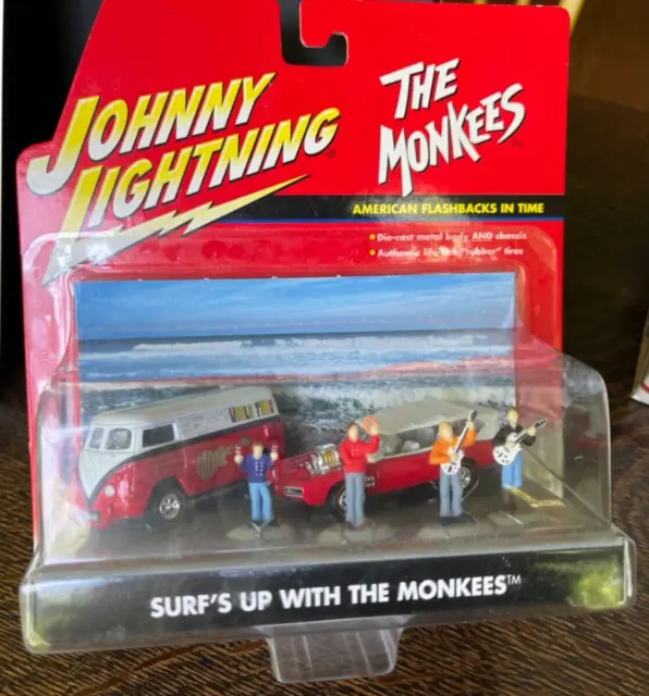 Johnny Lightning The Monkees American Flashbacks In time Surf's Up Diecast VW