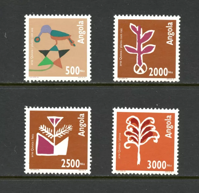 P139 Angola 1994 Quioca Kunst 4v. MNH