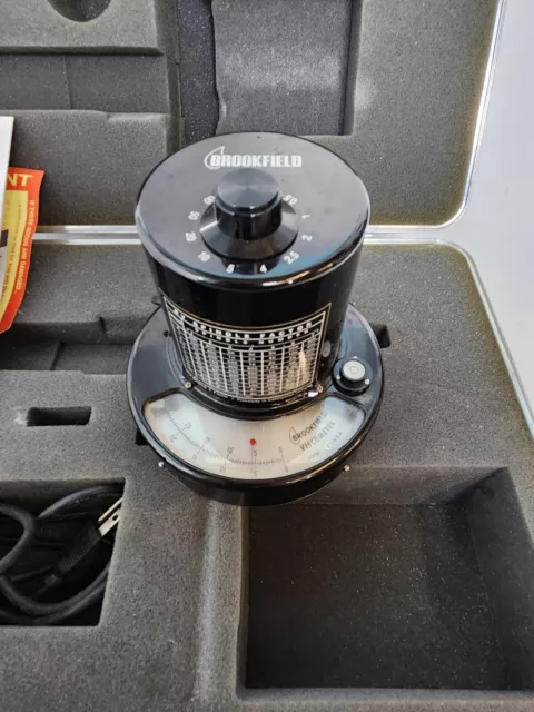 Brookfield RVT VISCOMETER with Case - Used Excellent Condition