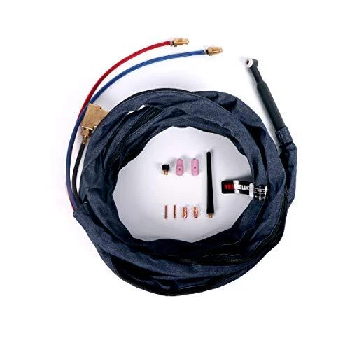 Tig Welding Torch WP-20F Flexible Head Water-Cooled 25-foot Cable 250Amp