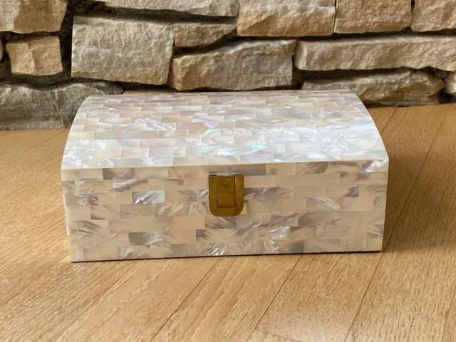 Mother of Pearl Jewelry Box