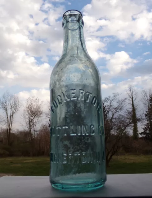 TUCKERTON BOTTLING CO. TUCKERTON, N.J. ~ BIM Pony Crown Top Soda or Beer Bottle
