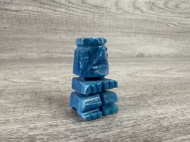 Blue Marble / Onyx Stone Replacement Pawn Chess Piece