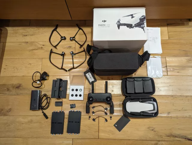 DJI Mavic Air Fly More Combo Camera Drone - Arctic White