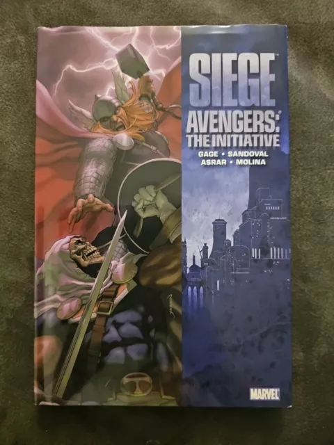 Siege Avengers The Initiative HC (2010) #   1 1st Print Marvel