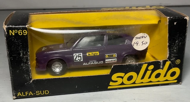SOLIDO 7160 Scale 1/43 | ALFA ROMEO 33/3 N 38 24h LE MANS 1970 RED