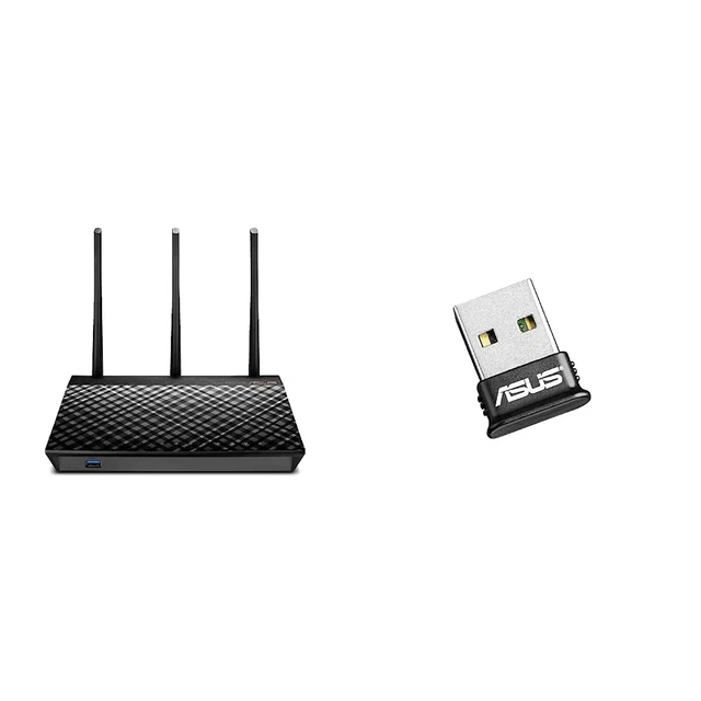 ASUS AC1750 WiFi Router (RT-AC66U B1) - Dual Band Gigabit Wireless Internet Ro