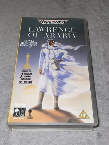 Lawrence of Arabia - Widescreen VHS  Peter O'Toole, Alec Guinness, - VHS