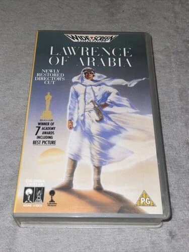 Lawrence of Arabia - Widescreen VHS  Peter O'Toole, Alec Guinness, - VHS