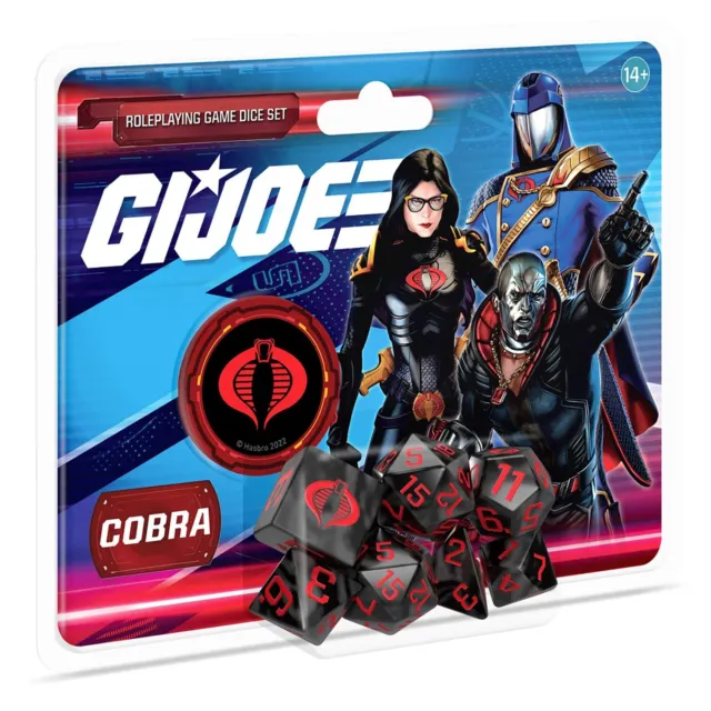 Renegade Game Studios G.I. Joe Roleplaying Game: Cobra Dice Set - 8  (US IMPORT)