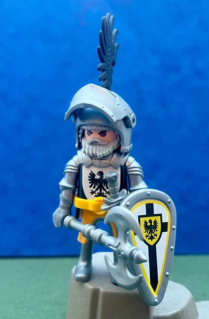 Lot De 5 Chevaliers Playmobil Templiers/Teutoniques Médiéval - Occasion