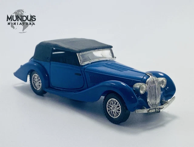 Jouef JF 1946 Delahaye 135 Figoni Falashi Aluminium Poli 1/1