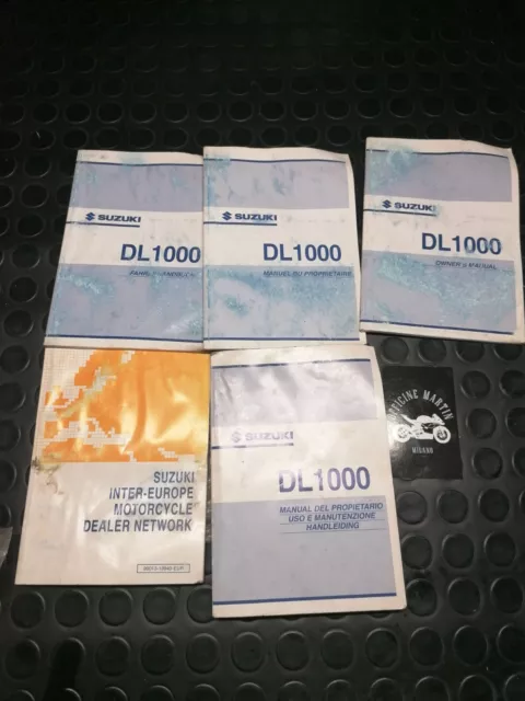 Manuale Proprietario Uso E Manutenzione Suzuki V Strom 1000 Dl MA