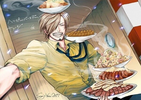 ONE PIECE Anime Sanji Shrimp Rolled Up Sleeves CCG Custom Playmat Mat TCG #1480