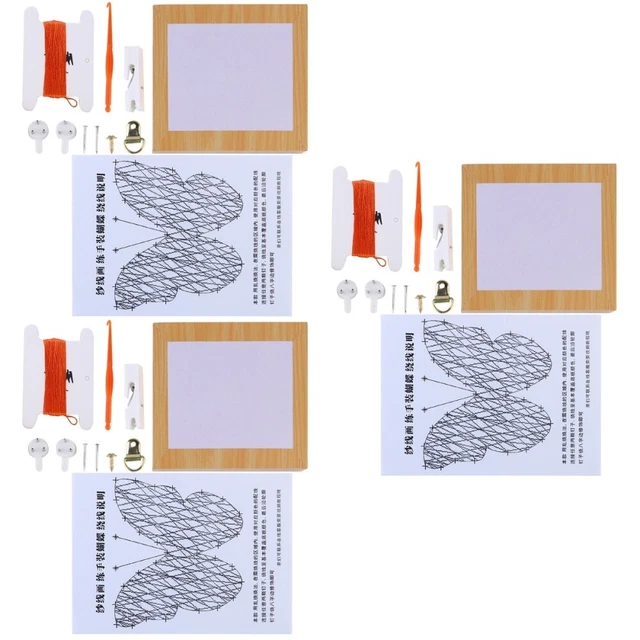 3 juegos de pintura envolvente 10x10cm hágalo usted mismo artesanía decoración de pared hágalo usted mismo