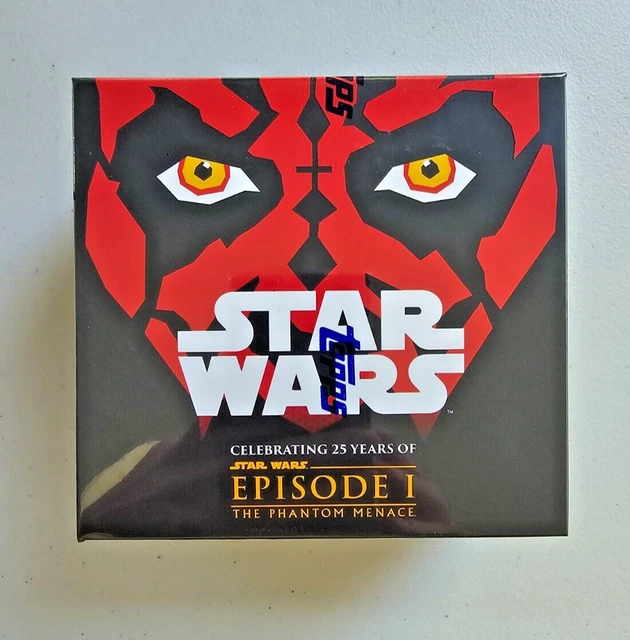 2024 STAR WARS Phantom Menace Topps Chrome Sapphire Edition New Sealed