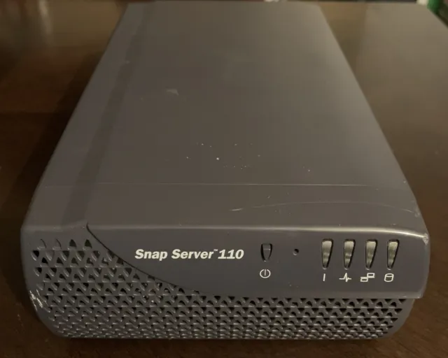 Adaptec 5325301978 Snap Server 110, 250GB, Untested-As Is-No Cables-Free Ship