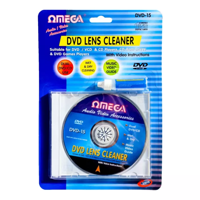 🔥Laser Lens Cleaner Cleaning Kit PS3 XBOX 360 BLU RAY DVD PLAYER CD DISC Car UK 3