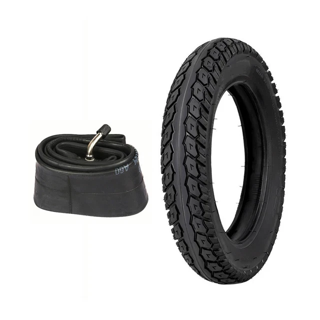 Lot 2 Pneus 12 1/2 X 2 1/4 + Chambres à Air TR87 – Compatible Pocket Mod Et Scooter Électrique 24V